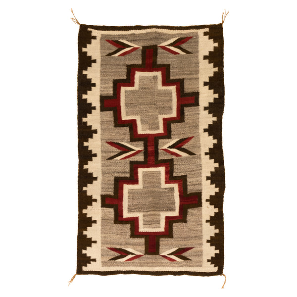 Navajo Ganado Weaving, Native, Weaving, Floor Rug