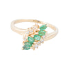 14k Gold Emerald Ring