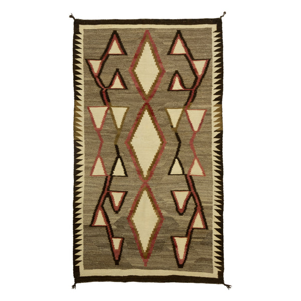 Navajo Ganado, Native, Weaving, Floor Rug