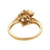 14k Gold Diamond and Ruby Ring
