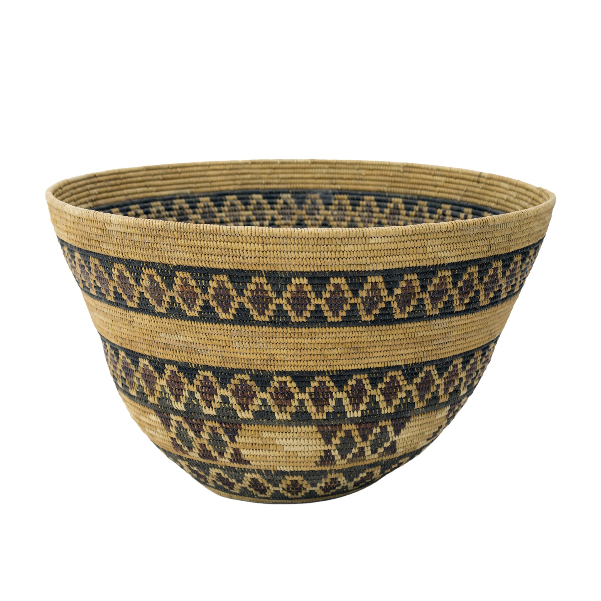 Yokut Basket With Diamond Pattern