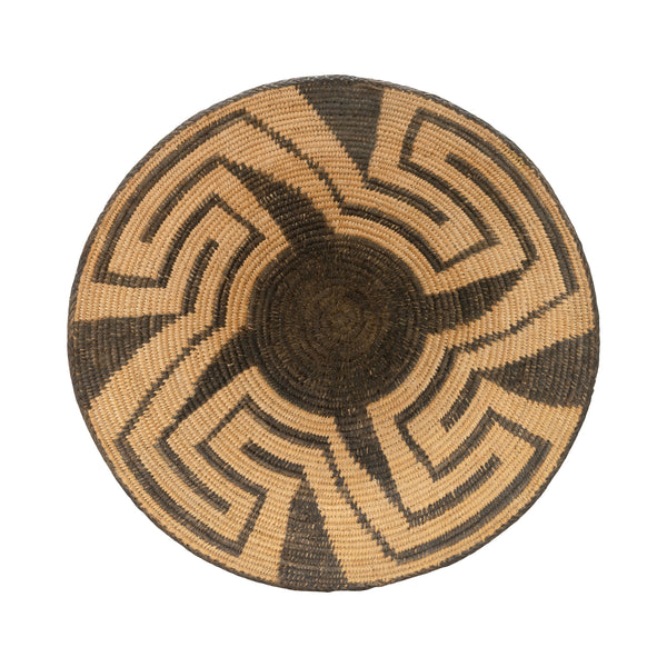 Pima Basketry Tray, Native, Basketry, Plate