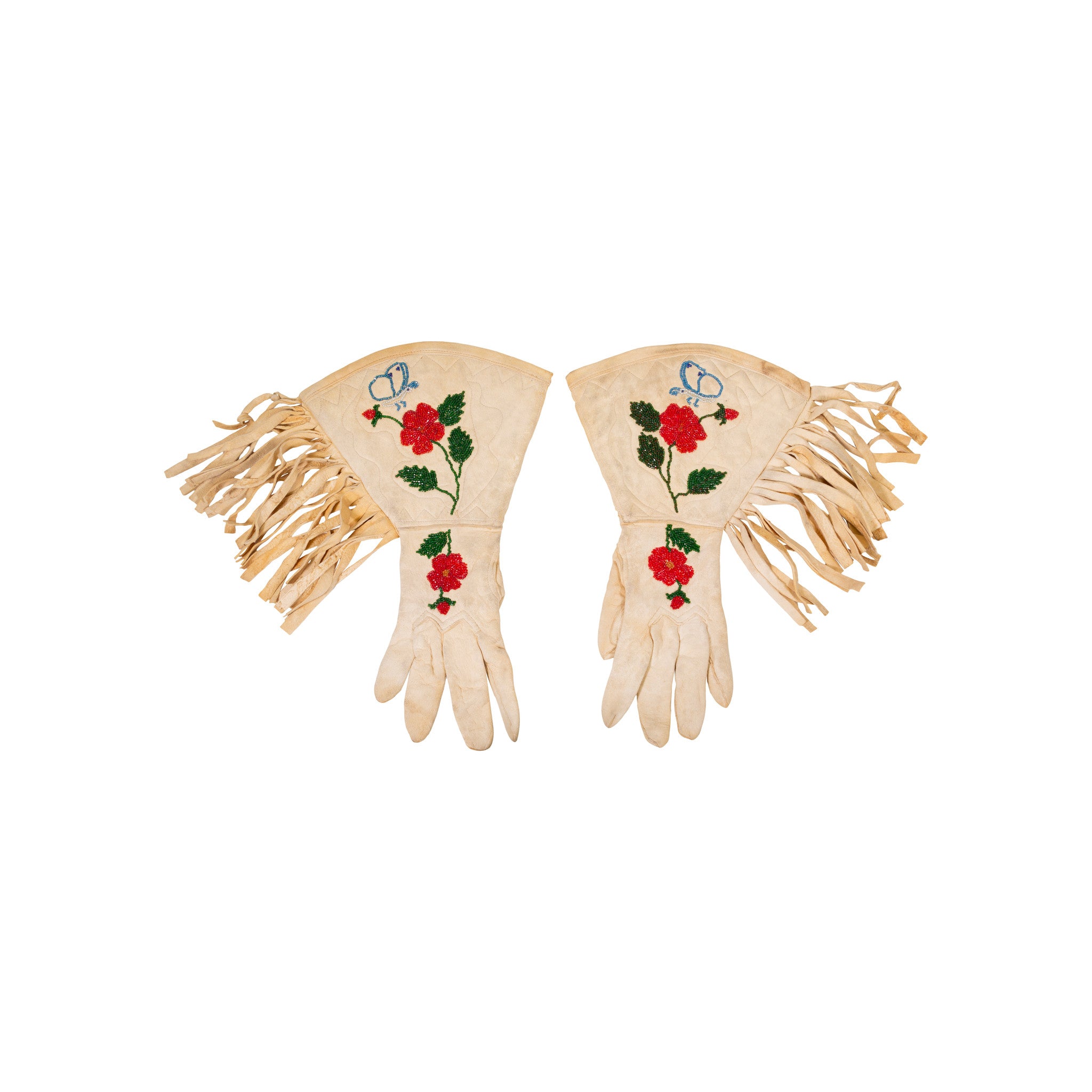 Plateau Gauntlets, Native, Garment, Gauntlets