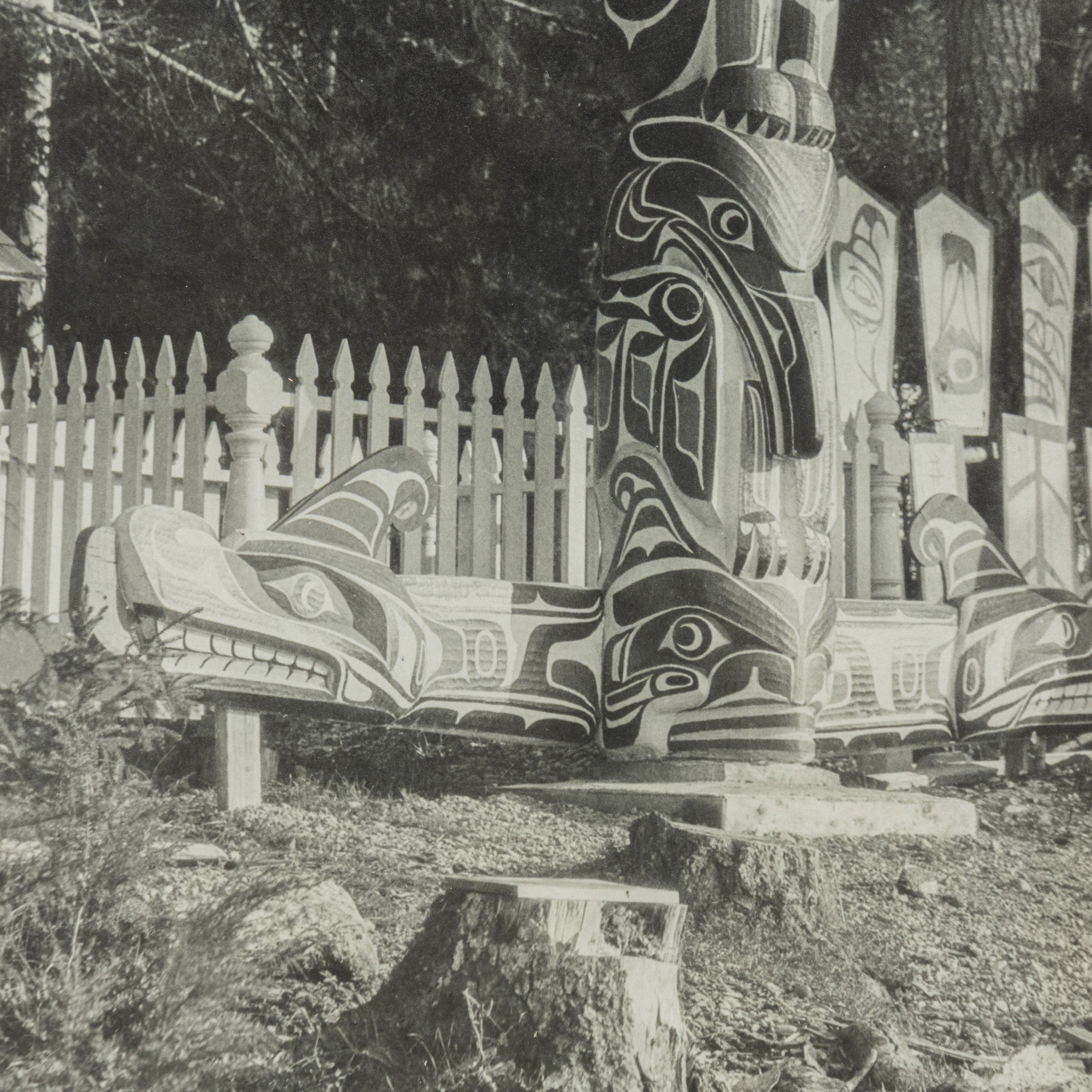 Tlingit Totem Photograph
