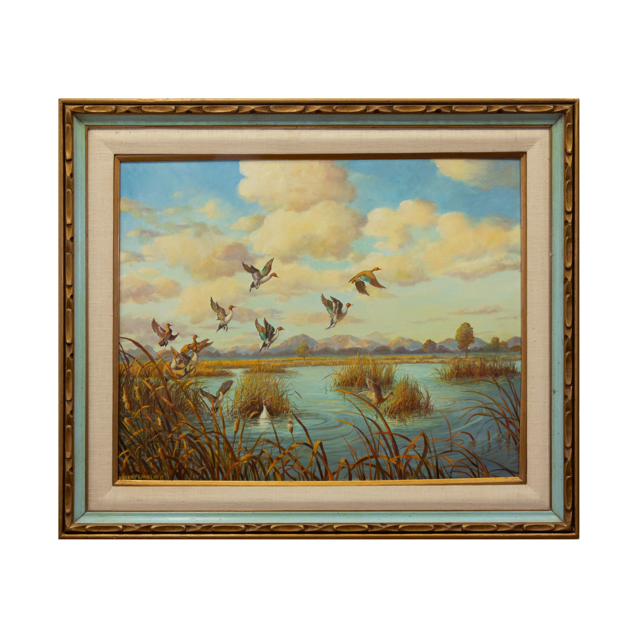 Pintails in the Marsh by Eileen Franklin