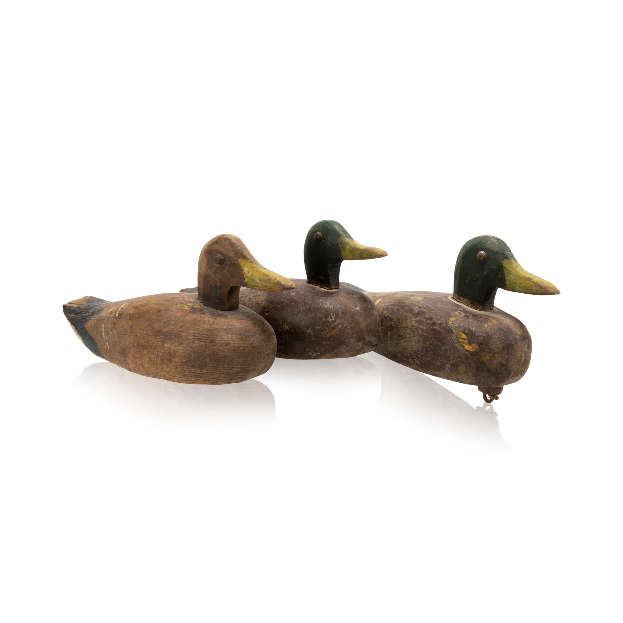 Set of Three Cree Mallard Decoys, Sporting Goods, Hunting, Waterfowl Decoy