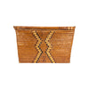 Salish Lidded Basketry Storage Trunk