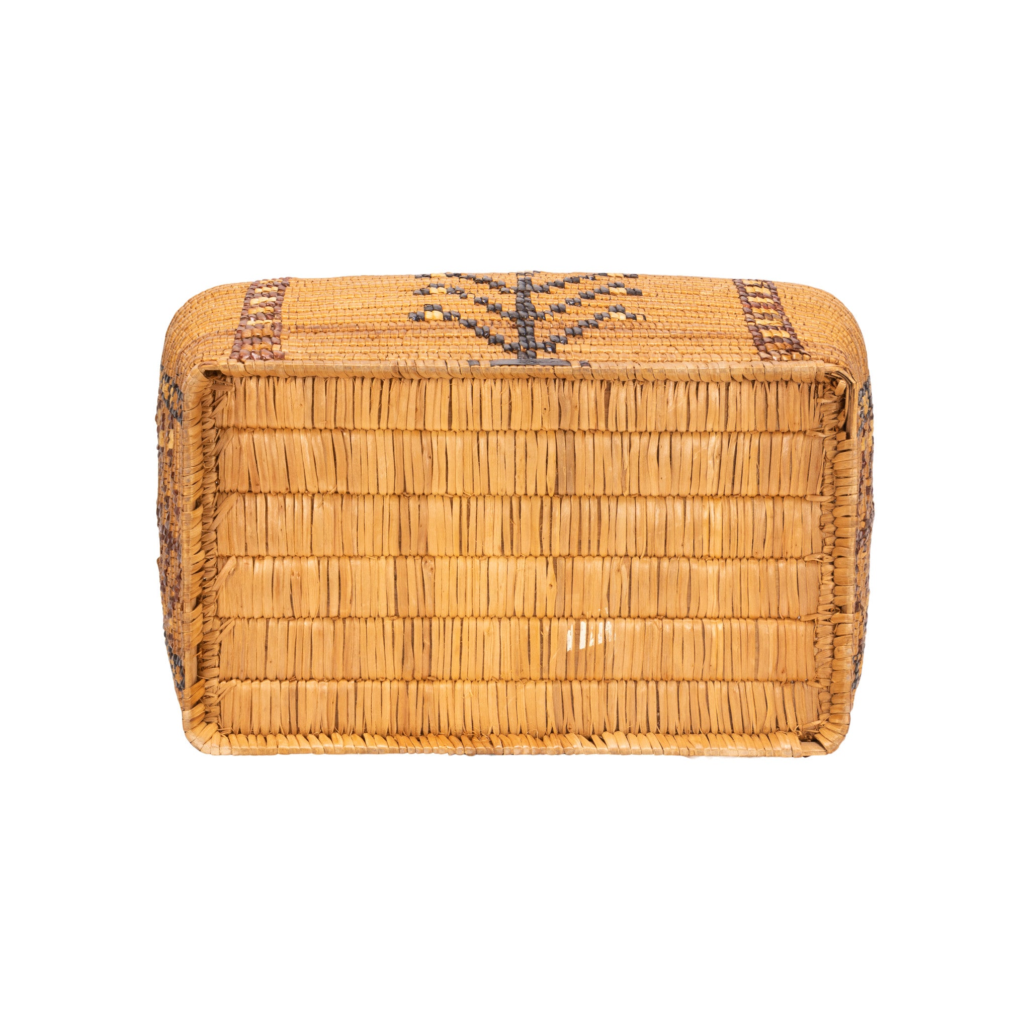 Salish Lidded Storage Basket