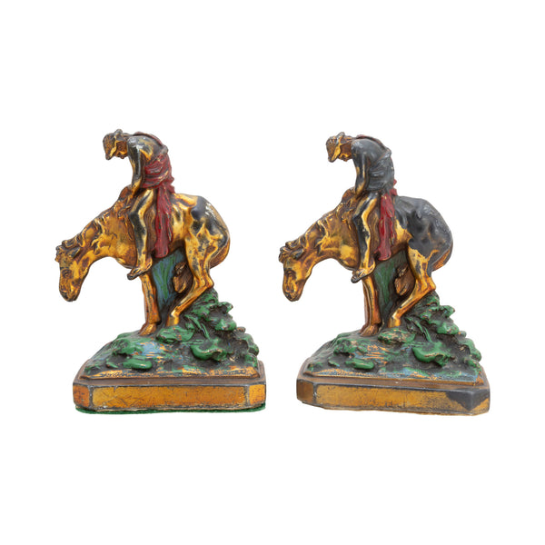 End of Trail Bookends, Furnishings, Decor, Bookend