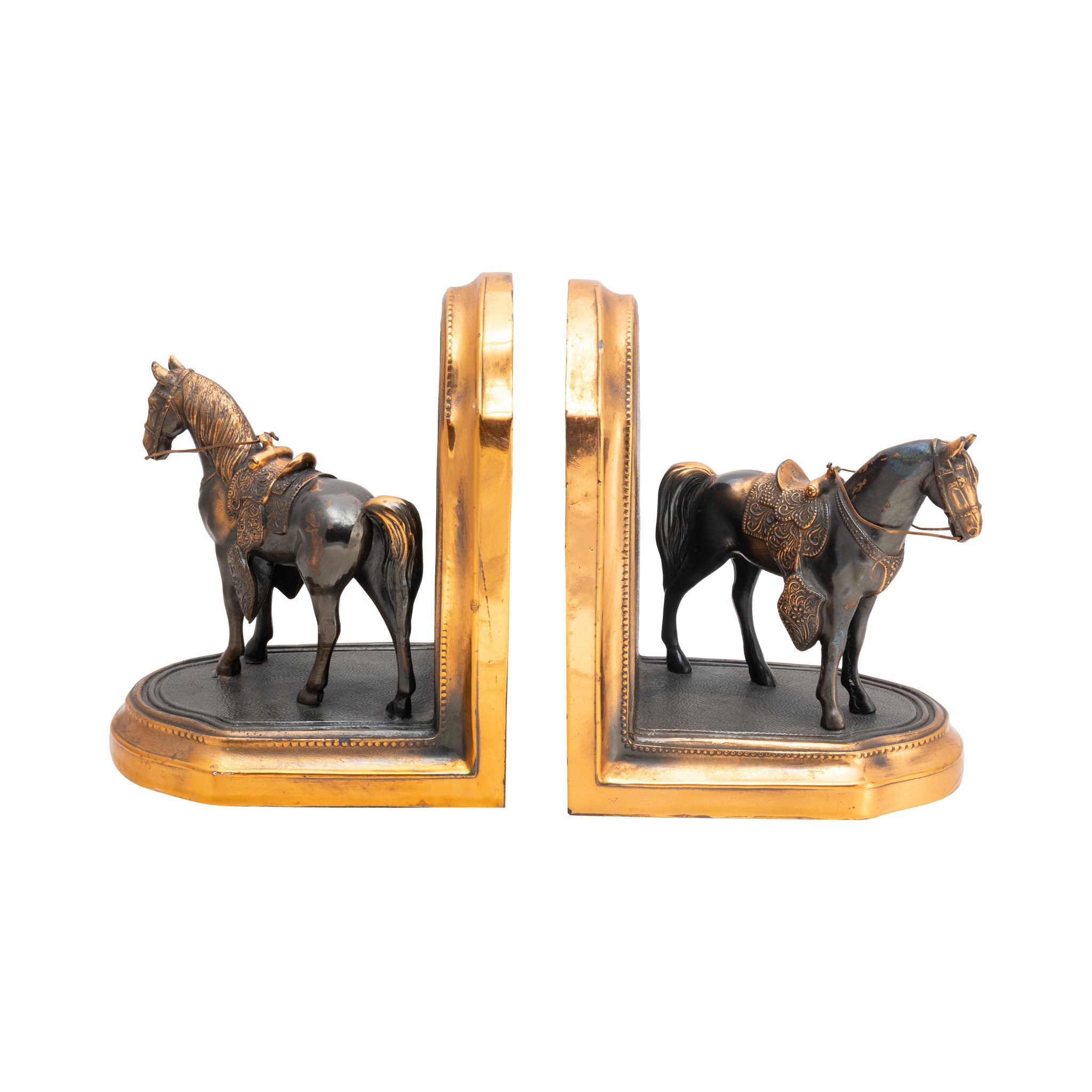 Horse Parade Bookends