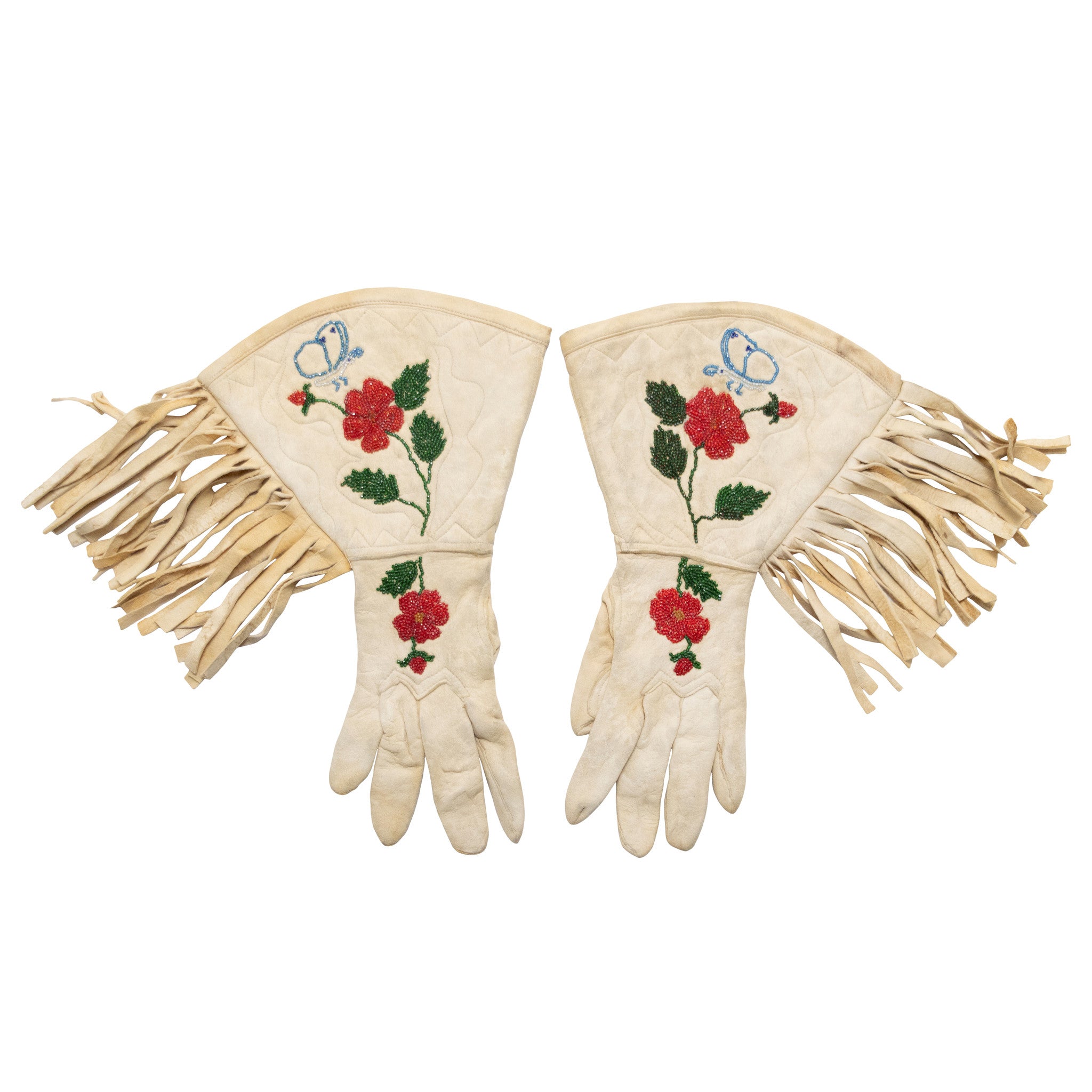 Plateau Gauntlets, Native, Garment, Gauntlets