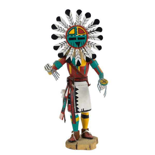 Sun Kachina Doll, Native, Carving, Kachina