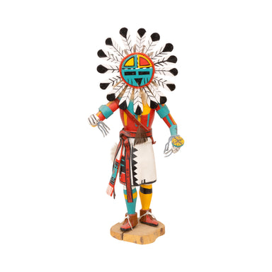 Sun Kachina Doll, Native, Carving, Kachina