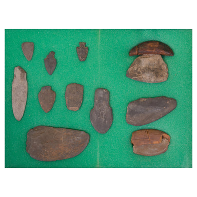 Fossilized Inuit Tools, Native, Stone and Tools, Other