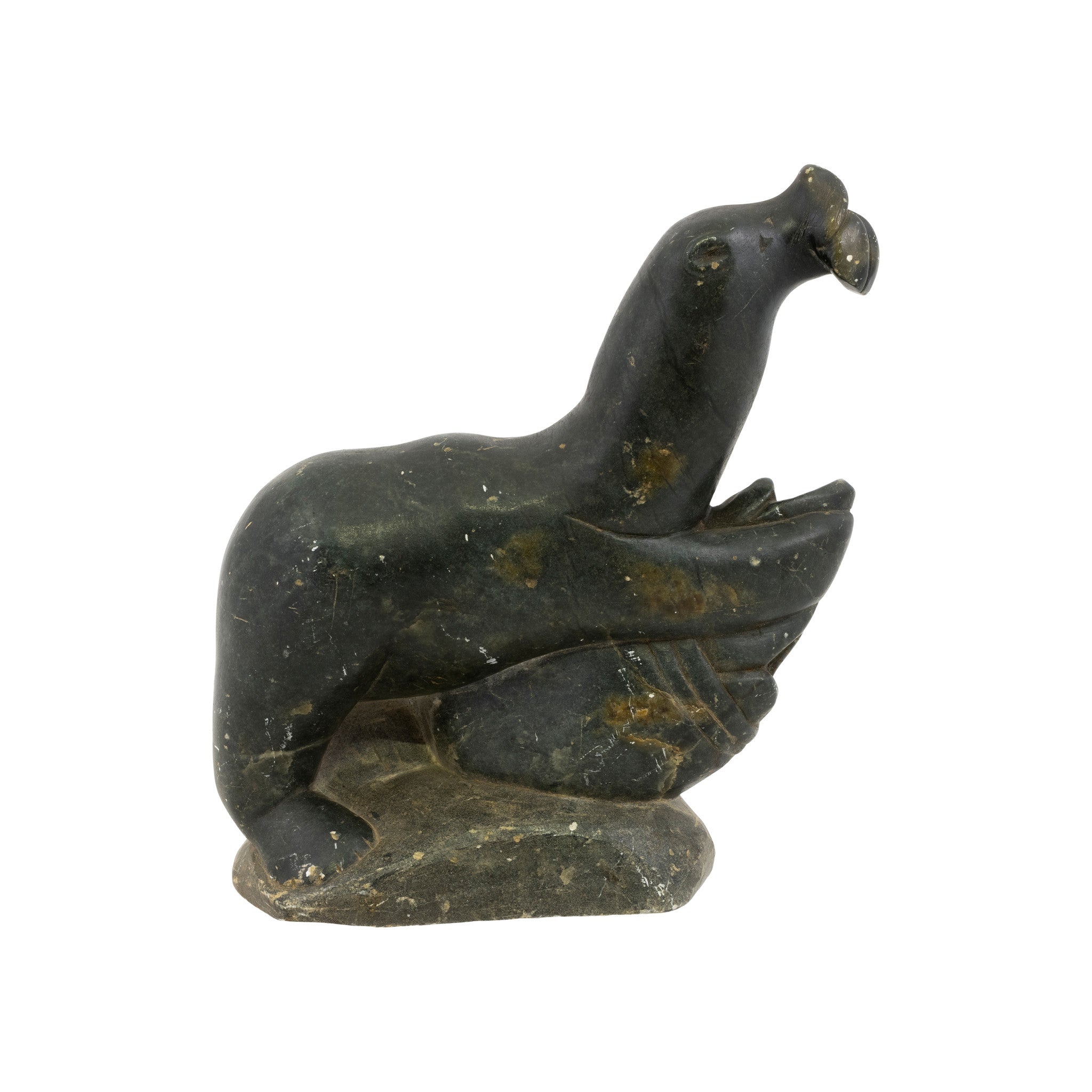 Inuit Carved Soapstone Seal