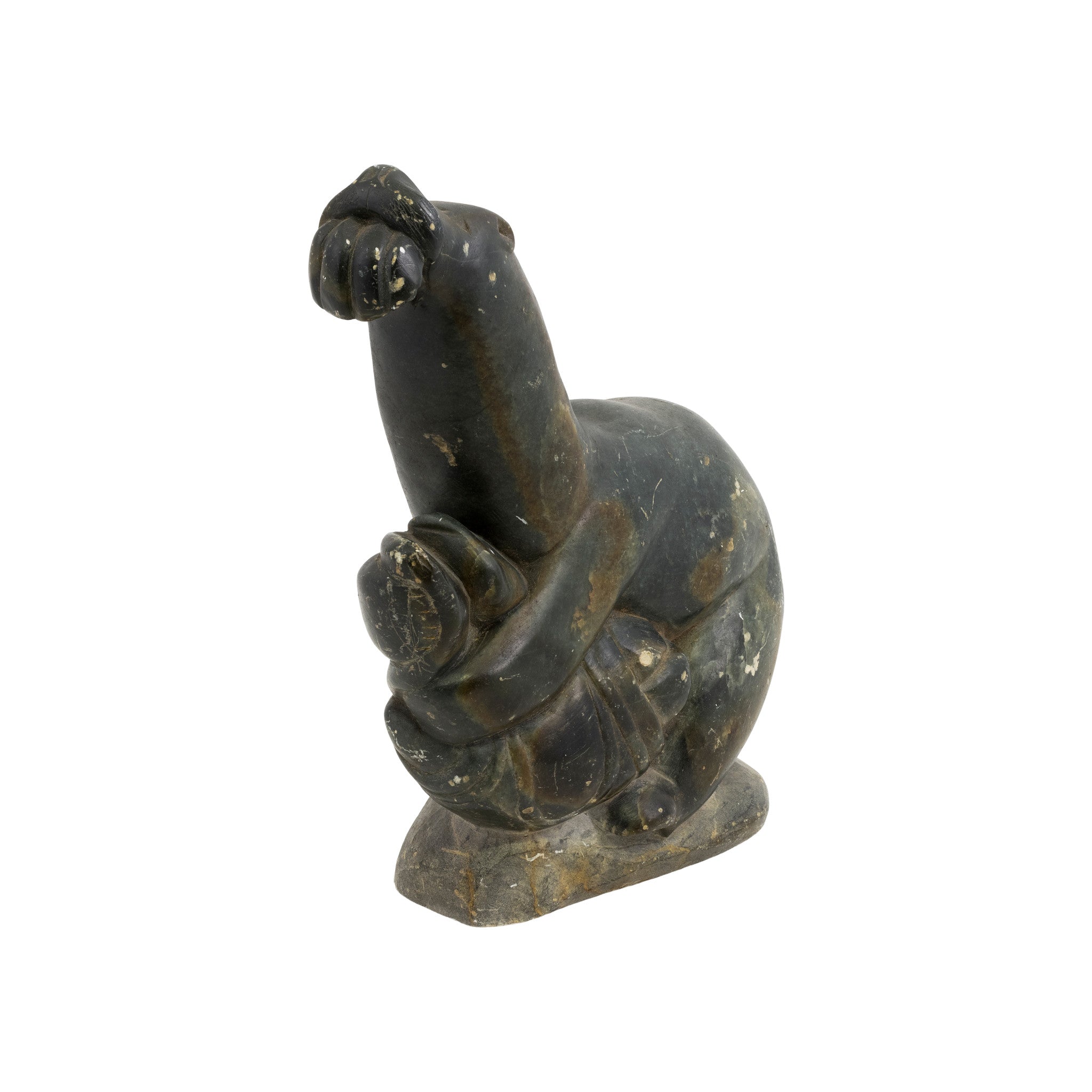 Inuit Carved Soapstone Seal