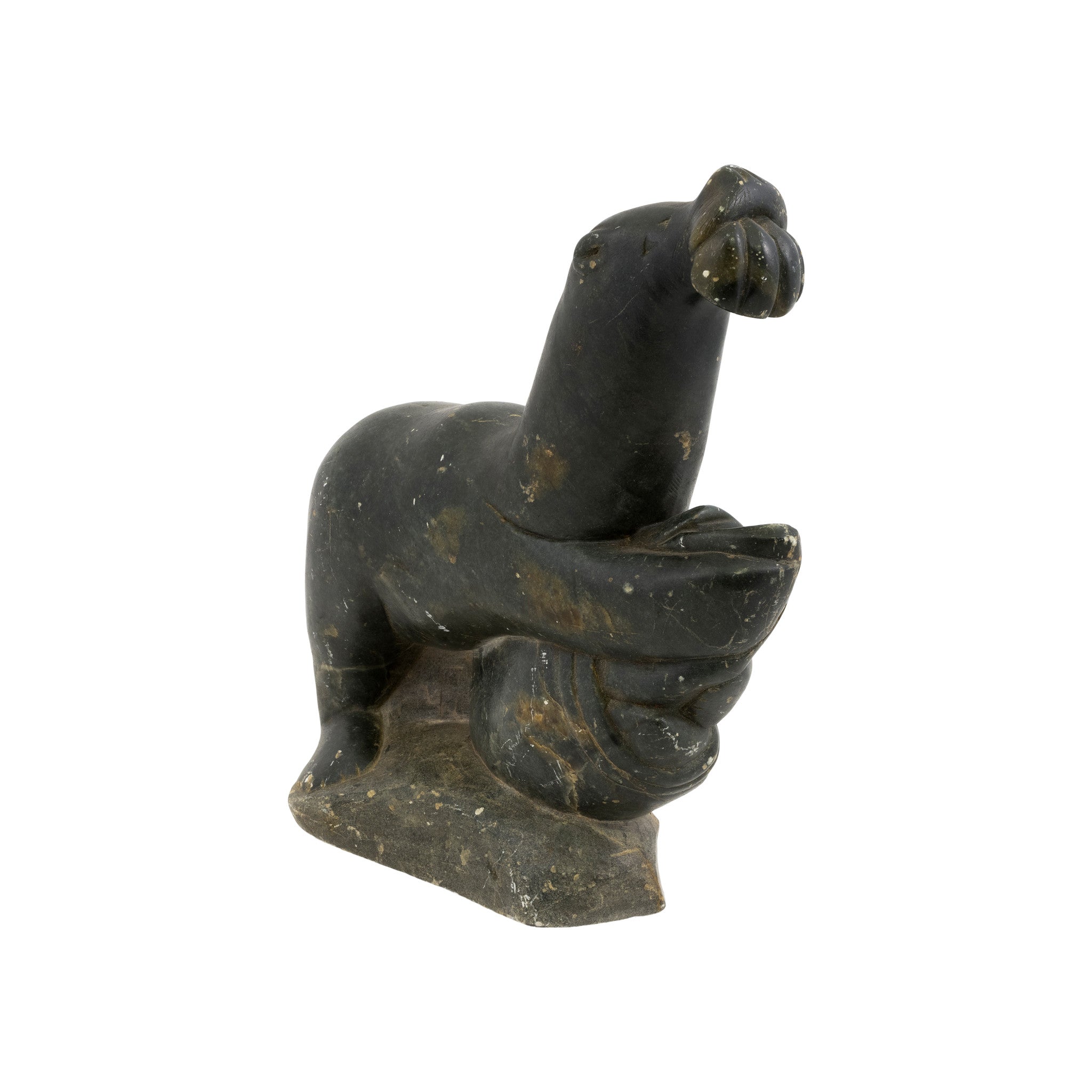 Inuit Carved Soapstone Seal