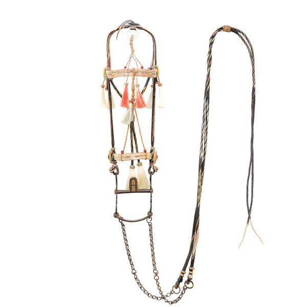 Deer Lodge Prison Horsehair Bridle, Western, Horse Gear, Bridle