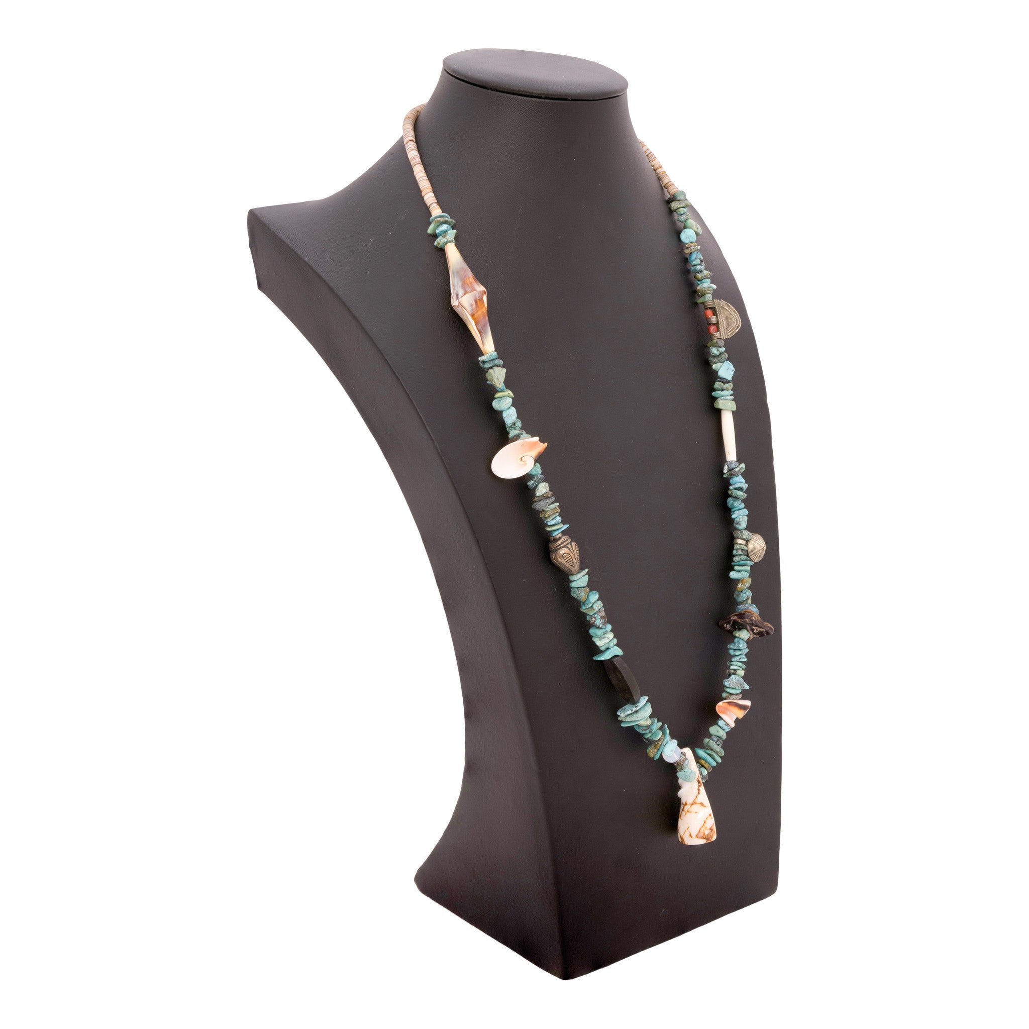 Beaded Shell Necklace