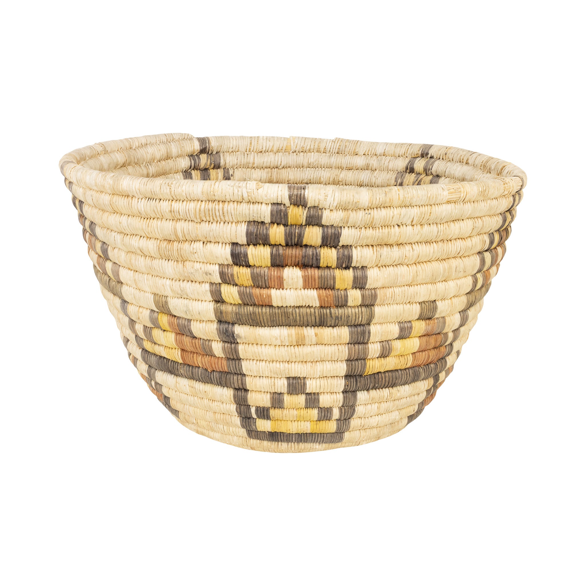 Hopi Basketry Bowl, Native, Basketry, Vertical