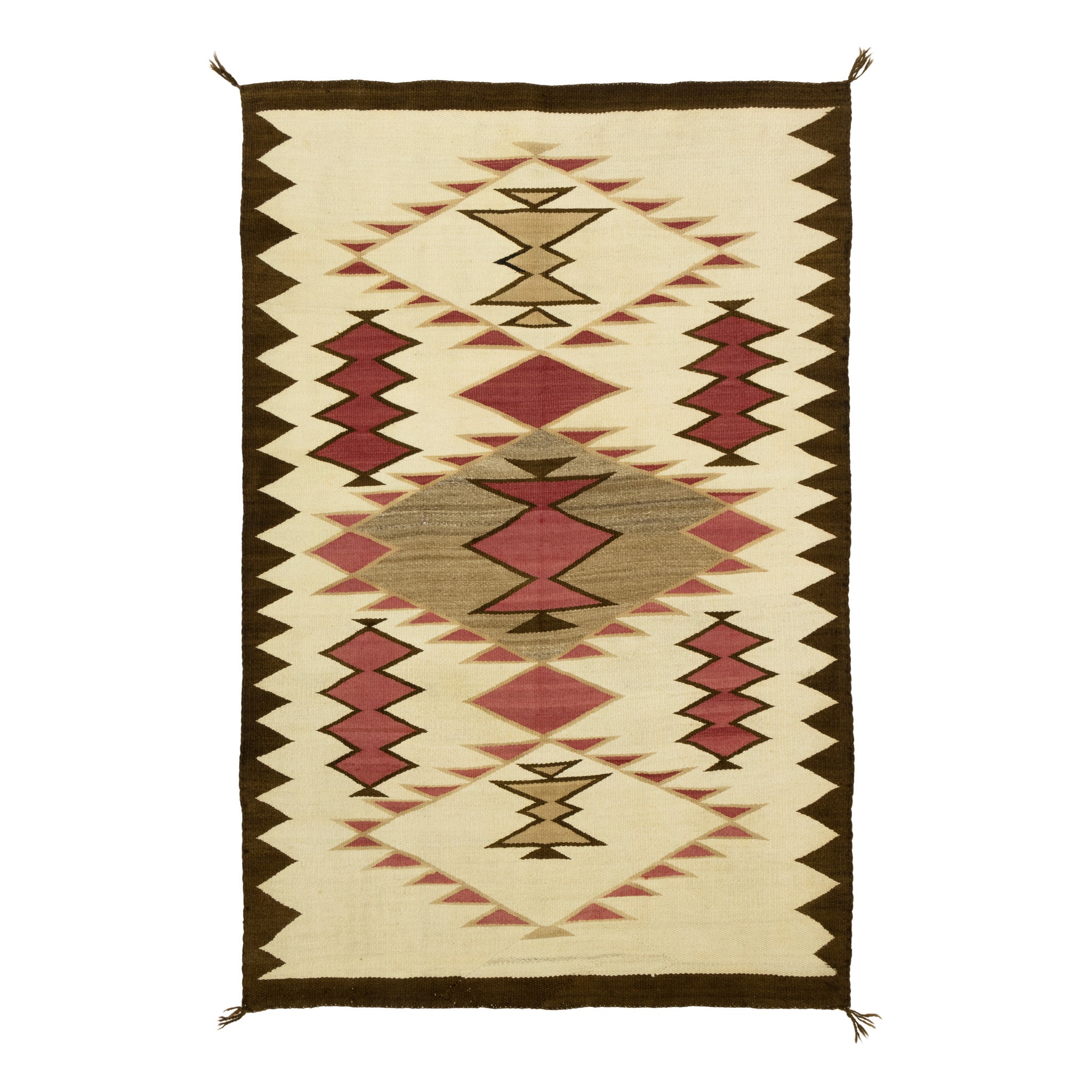 Navajo Old Style Crystal Weaving, Native, Weaving, Floor Rug