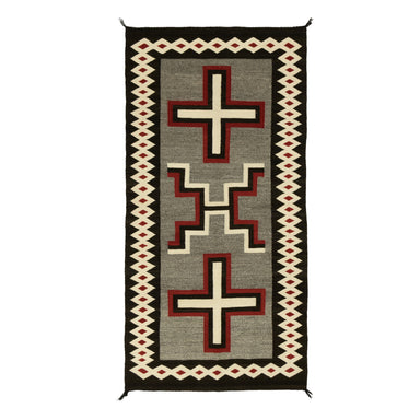 Navajo Storm, Native, Weaving, Floor Rug