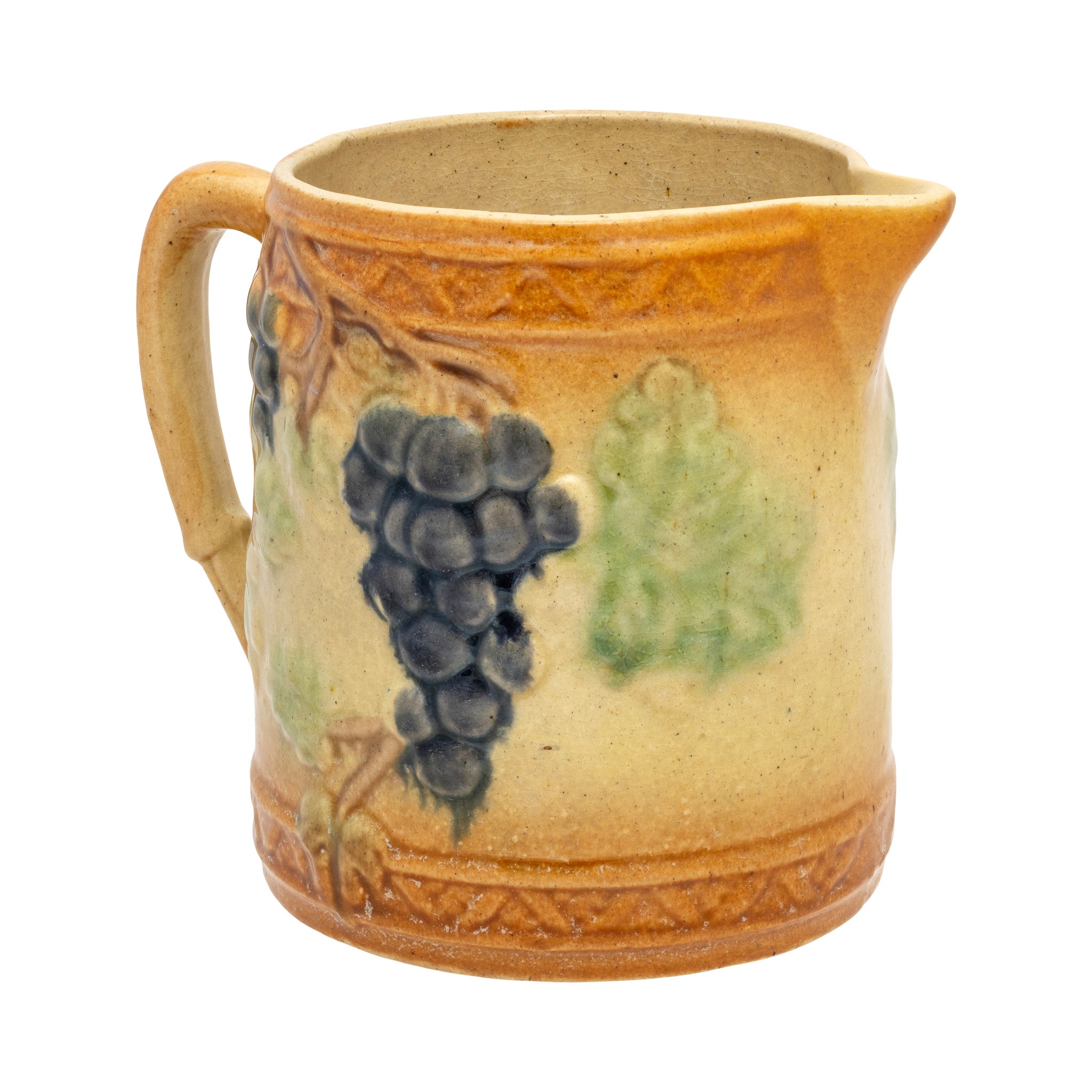 Roseville Grape Pitcher, Furnishings, Decor, Pottery