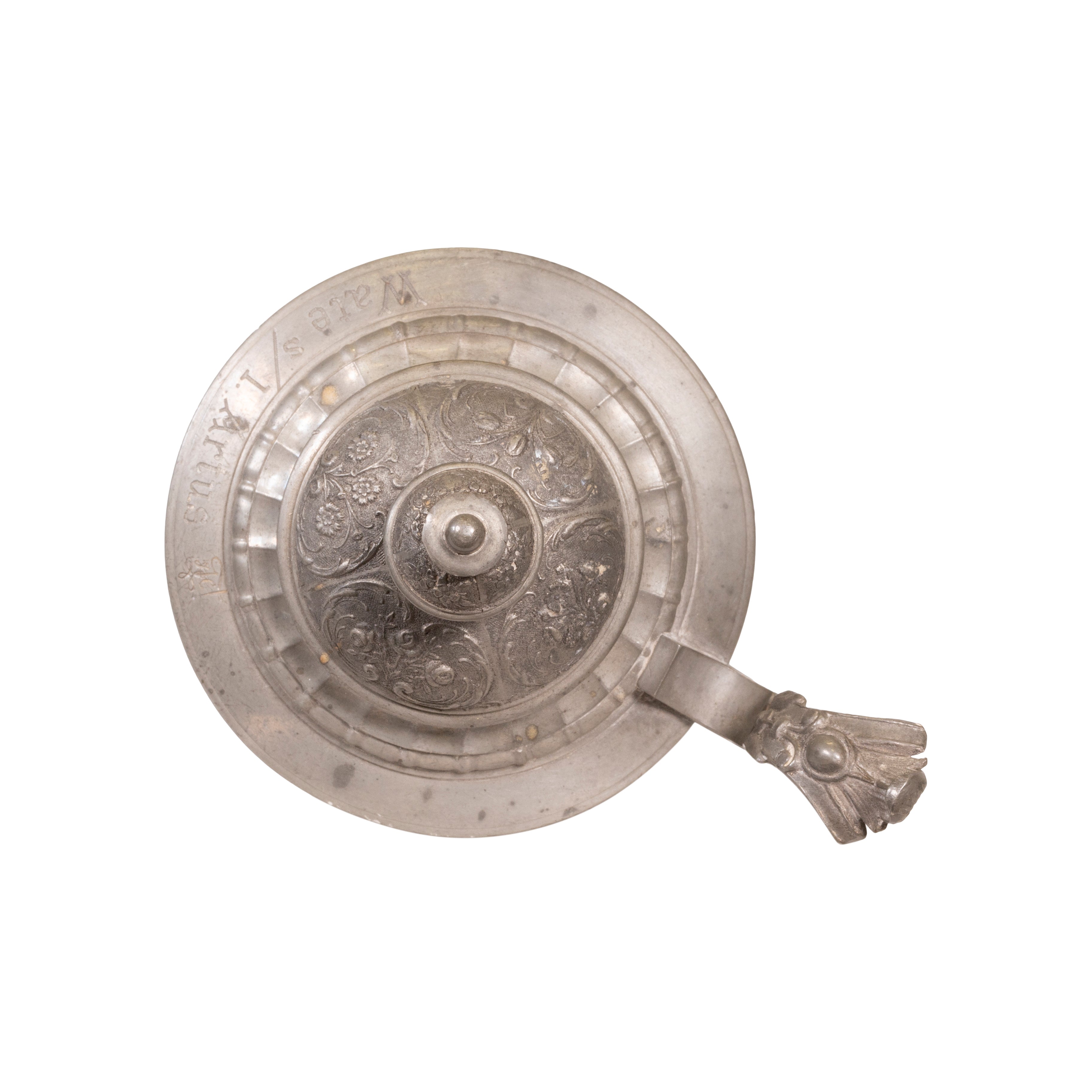 Pewter Lidded Stein