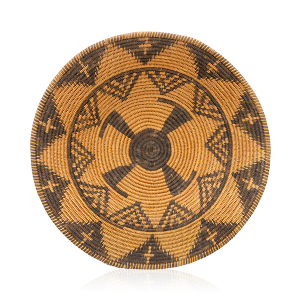 Apache Basketry Tray, Native, Basketry, Plate