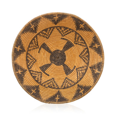 Apache Basketry Tray, Native, Basketry, Plate