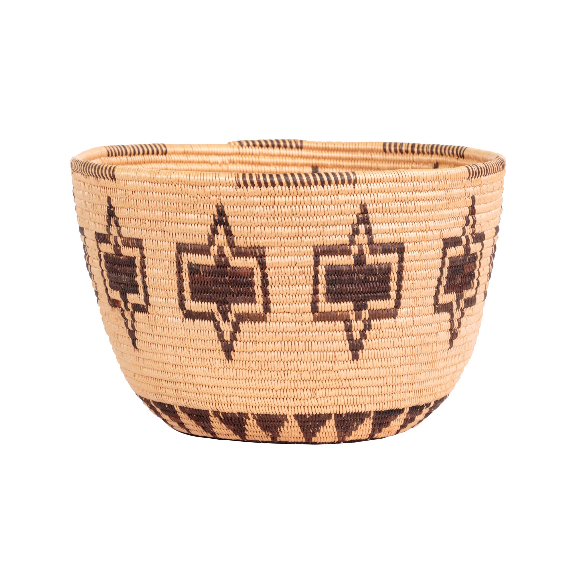 Panamint Basket, Native, Basketry, Vertical