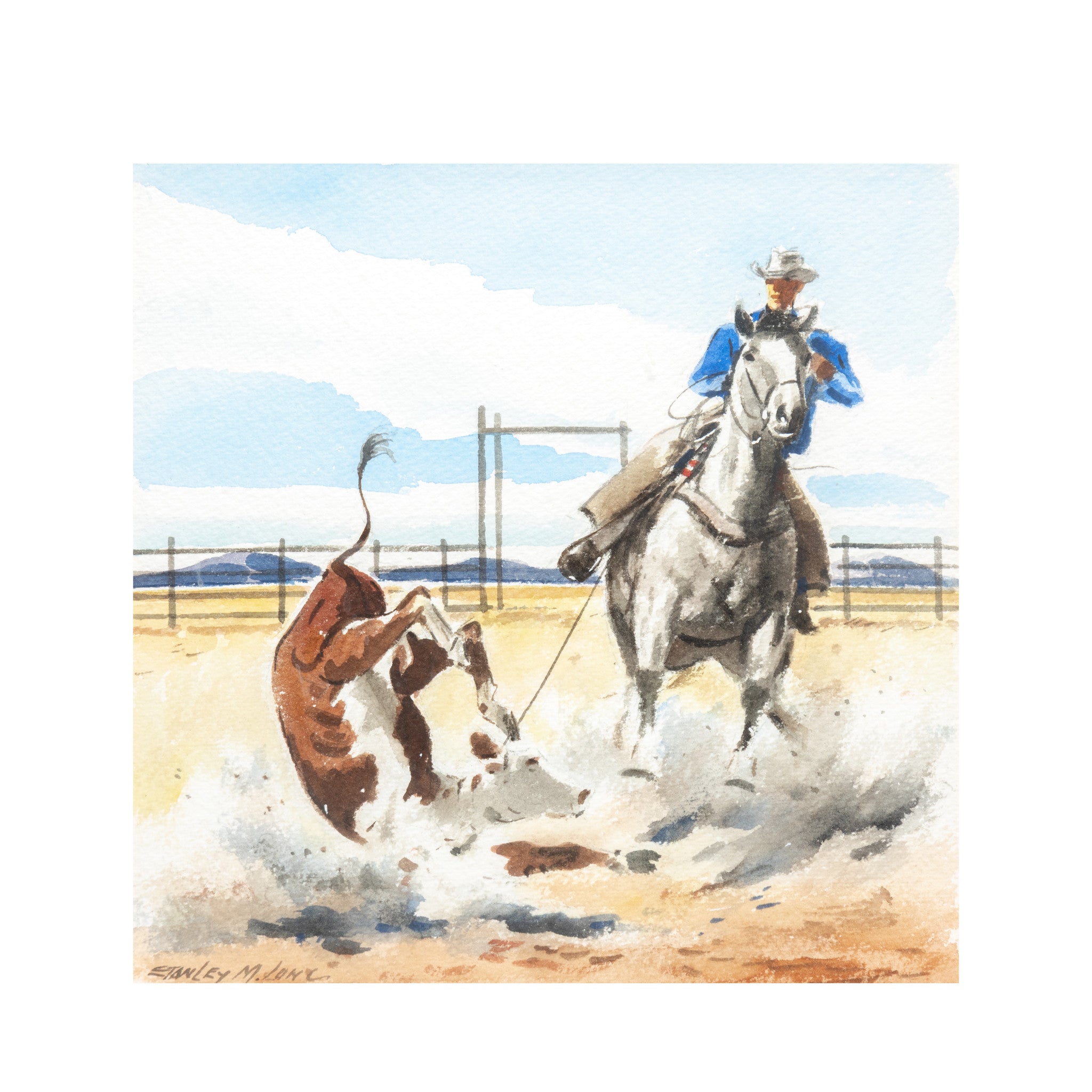 Calf Roping by Stanley Long