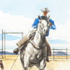 Calf Roping by Stanley Long