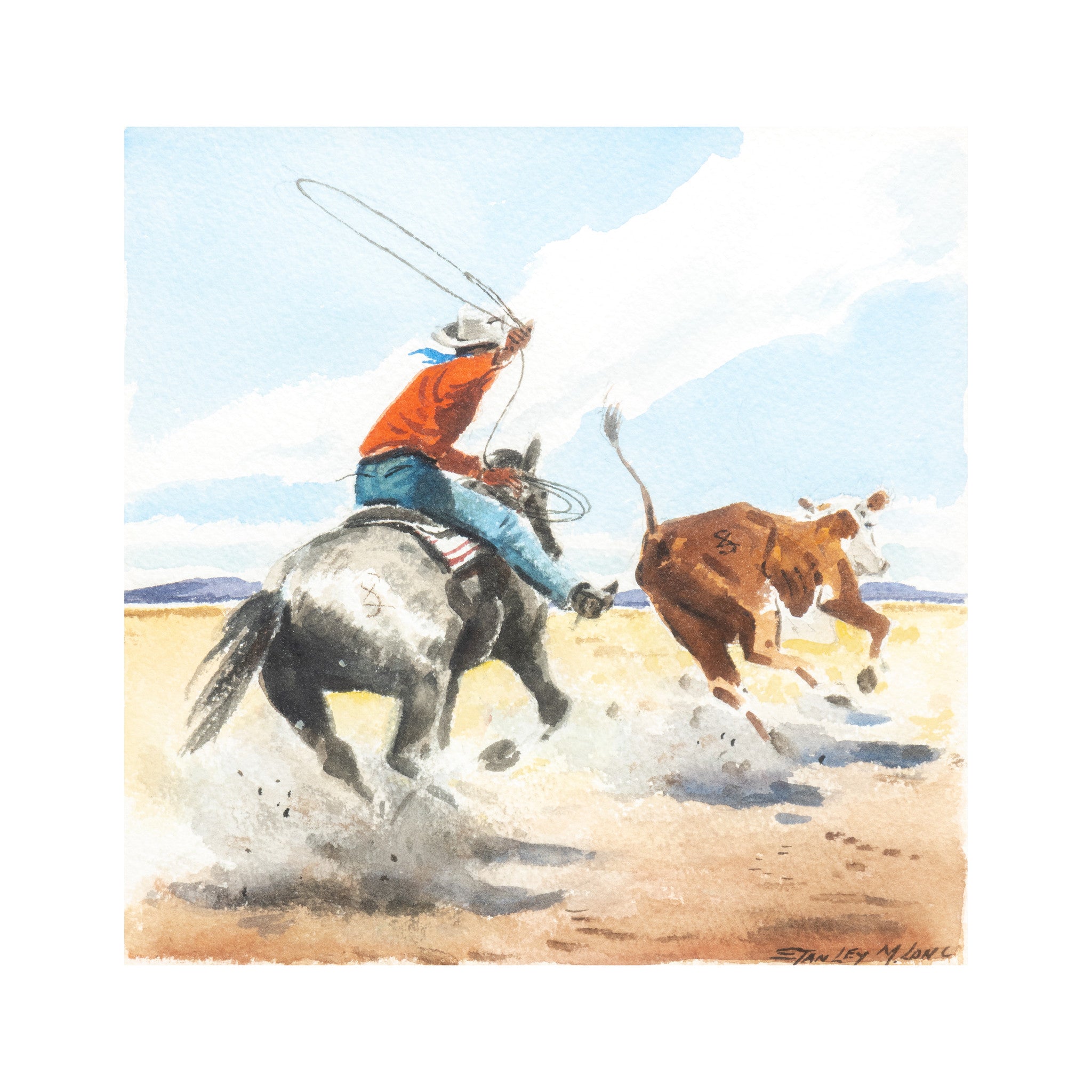 Calf Roping by Stanley Long