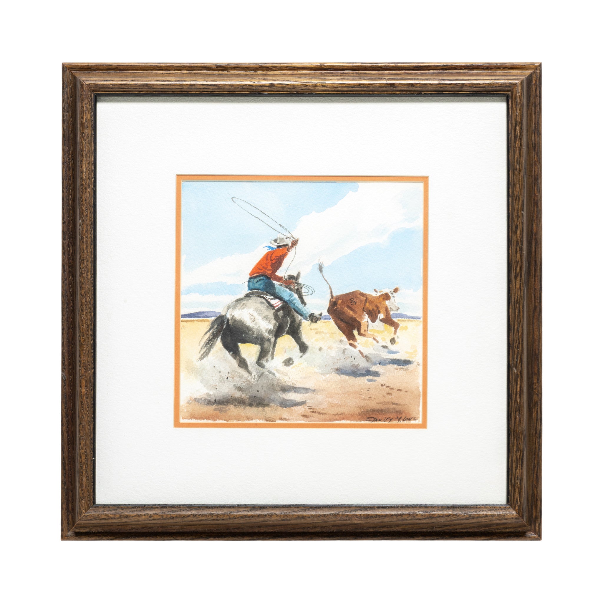 Calf Roping by Stanley Long