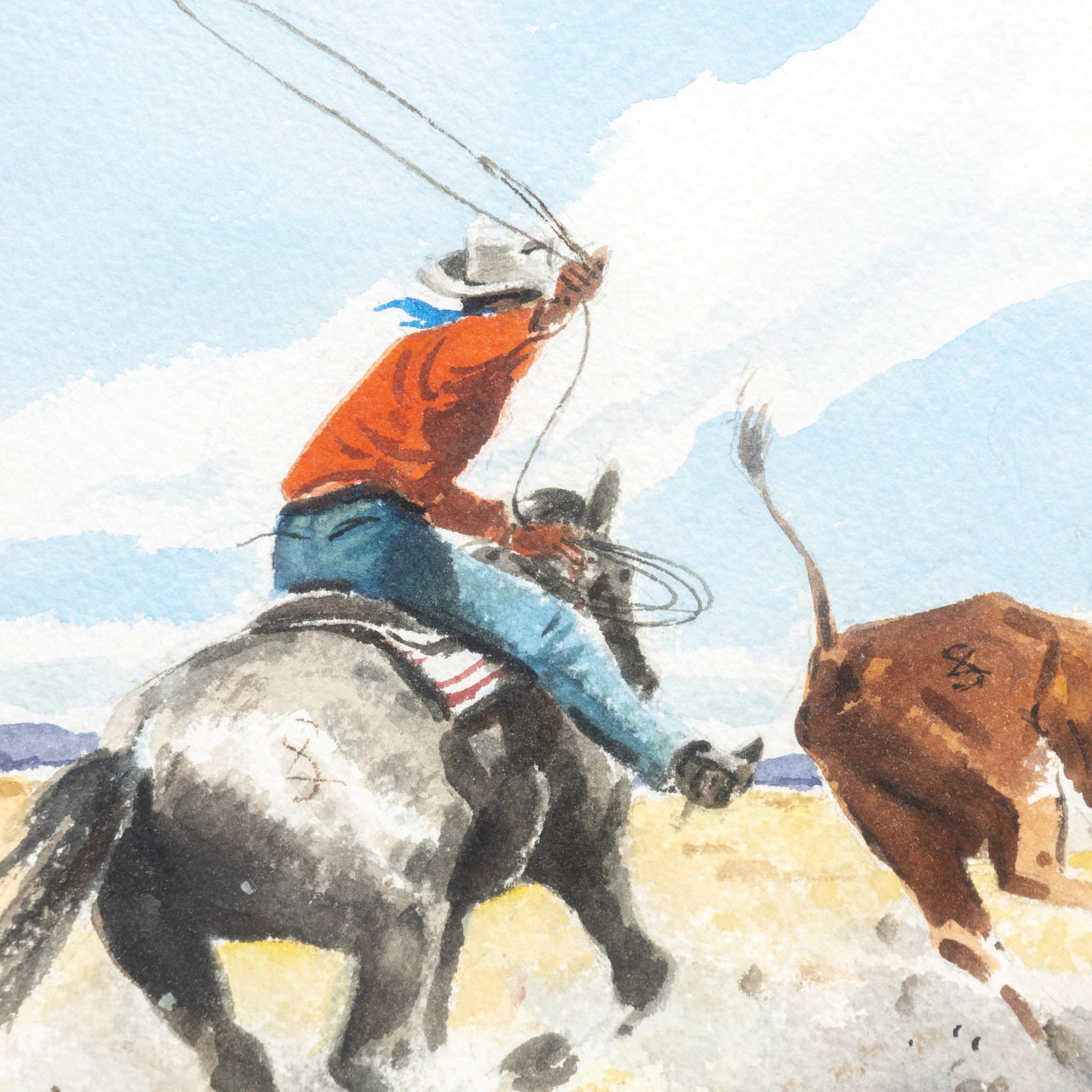Calf Roping by Stanley Long