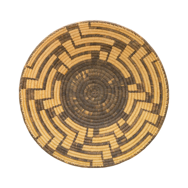 Pima Basketry Tray, Native, Basketry, Plate