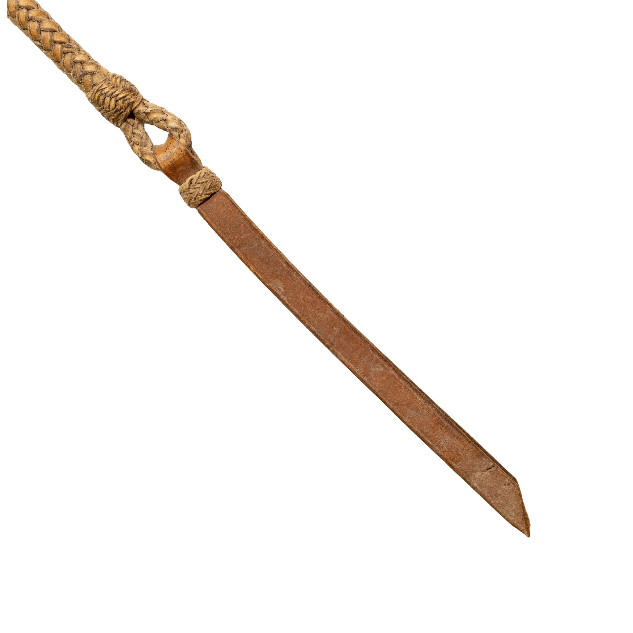 Rawhide Braided Quirt