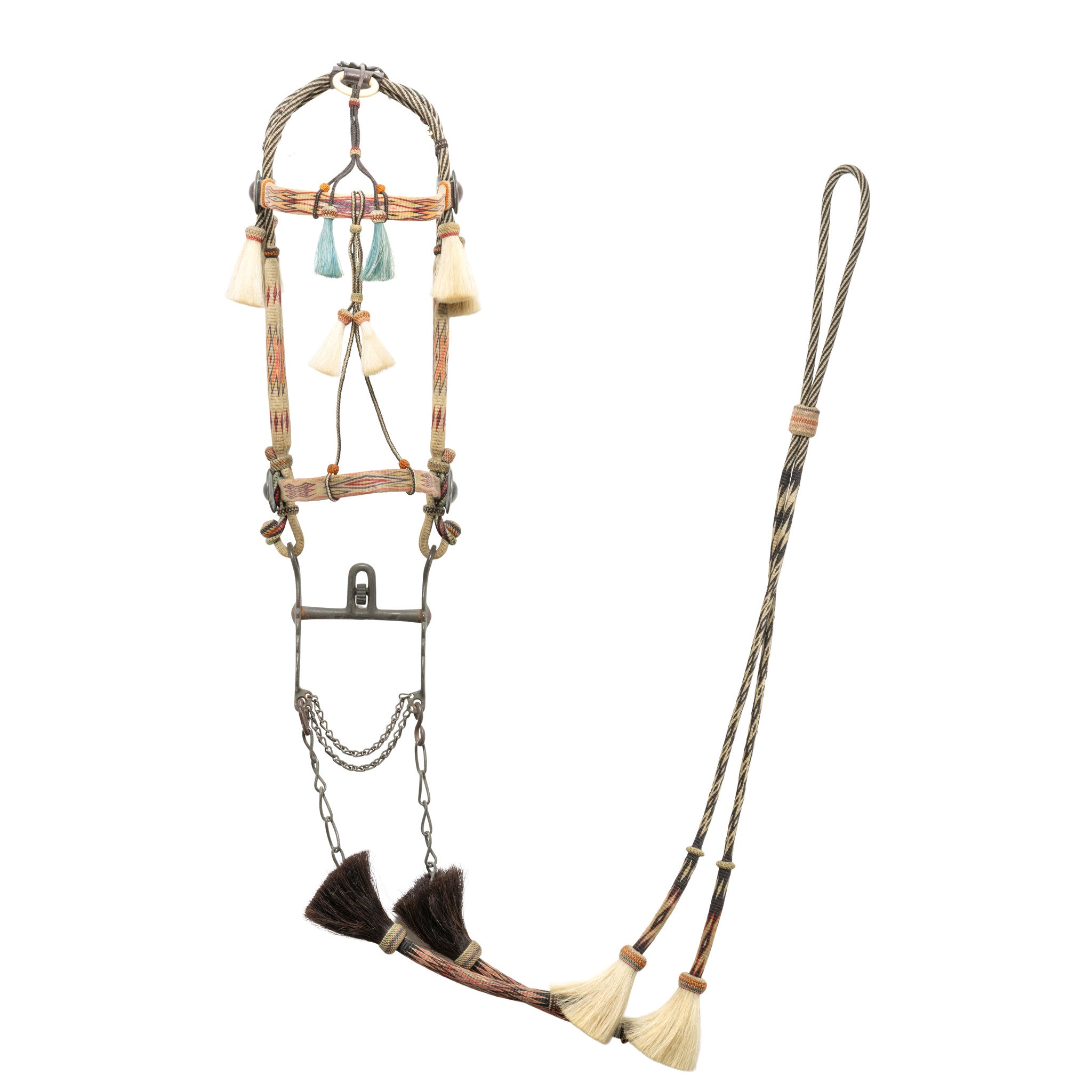 Deer Lodge Prison Horsehair Bridle, Western, Horse Gear, Bridle