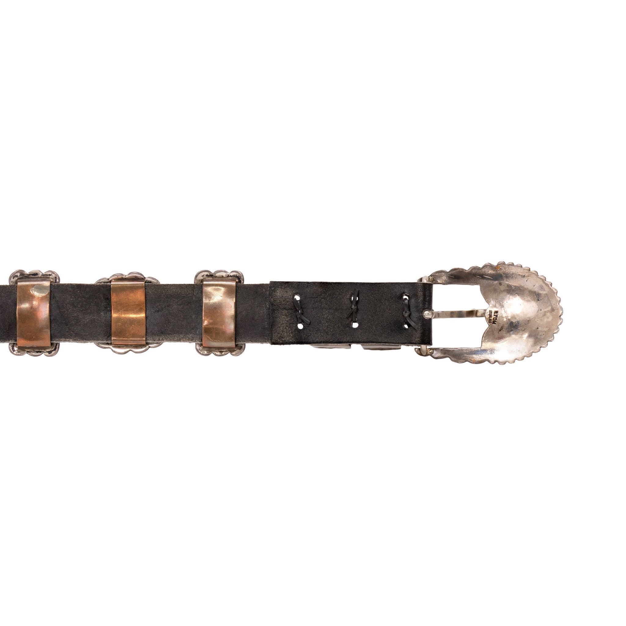 Sterling Silver Concho Belt