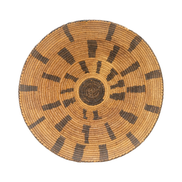 Pima Basketry Tray, Native, Basketry, Plate