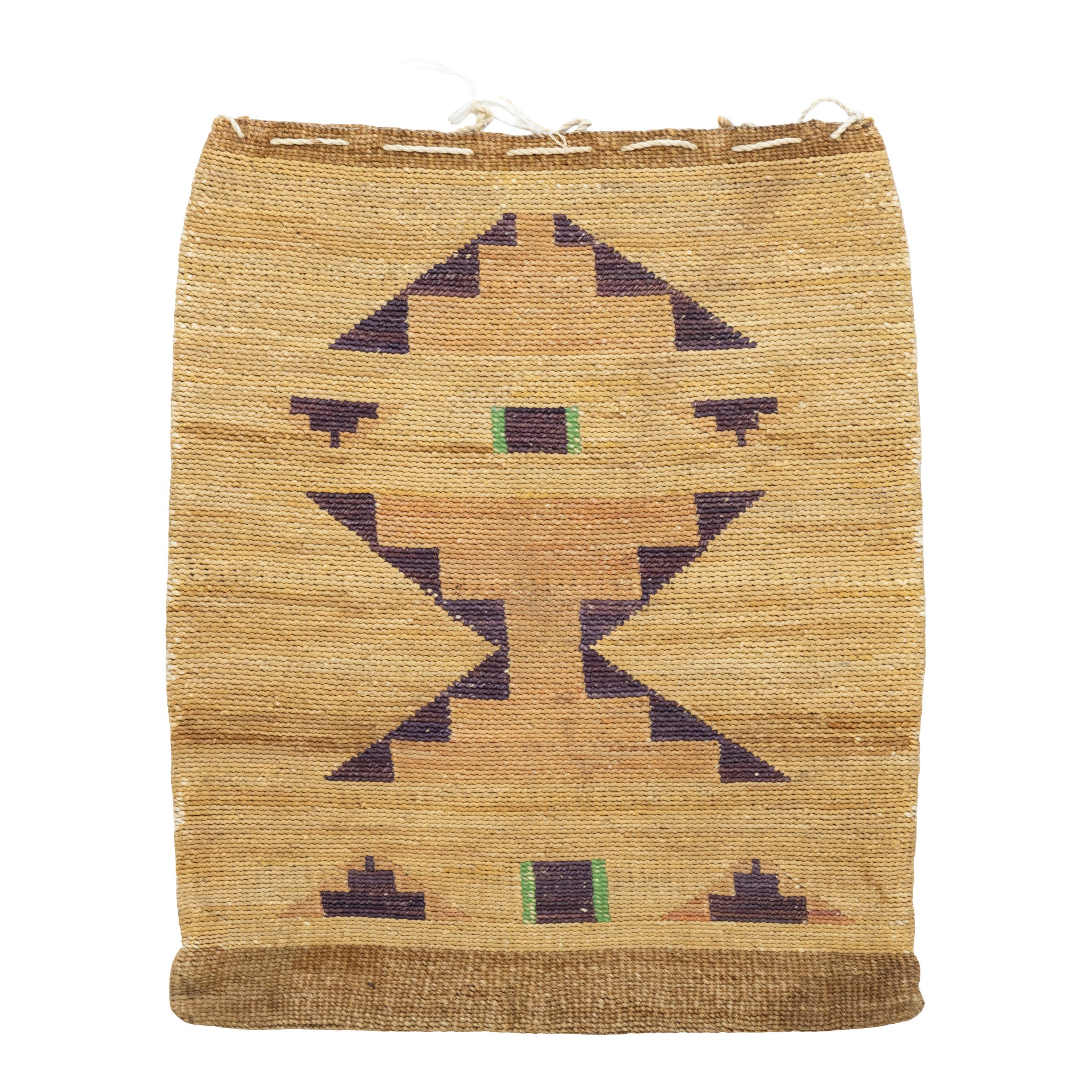 Nez Perce Corn Husk, Native, Basketry, Corn Husk