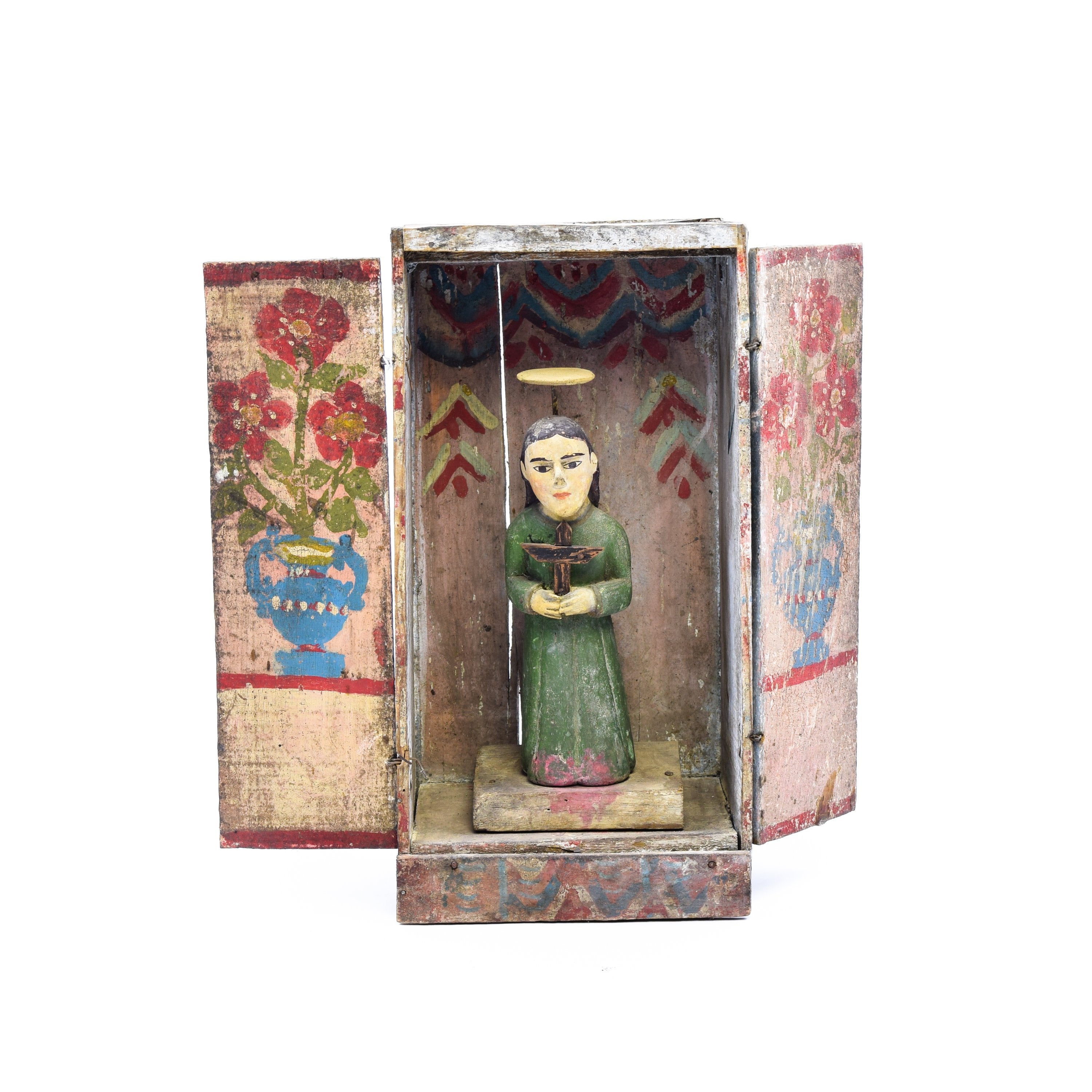 Hand Carved Santo, Furnishings, Decor, Religious Item