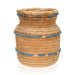 Pima Beaded Basket, Native, Basketry, Vertical