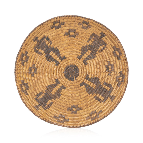 Pima Basketry Tray, Native, Basketry, Plate