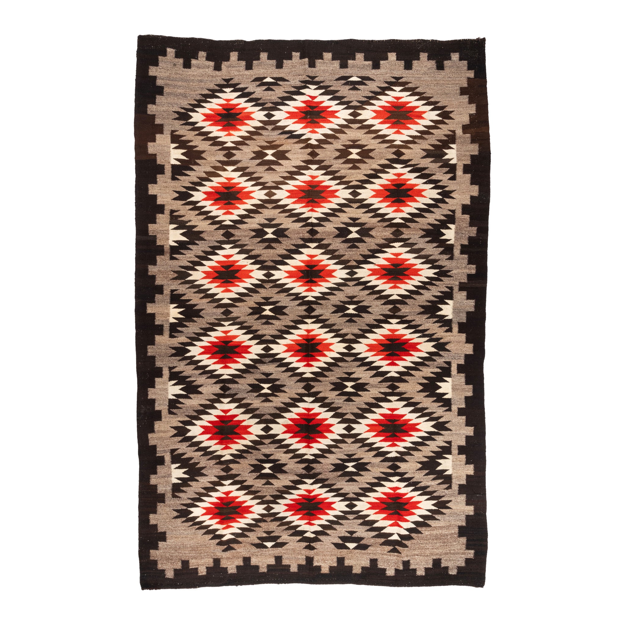 Navajo Ganado, Native, Weaving, Floor Rug