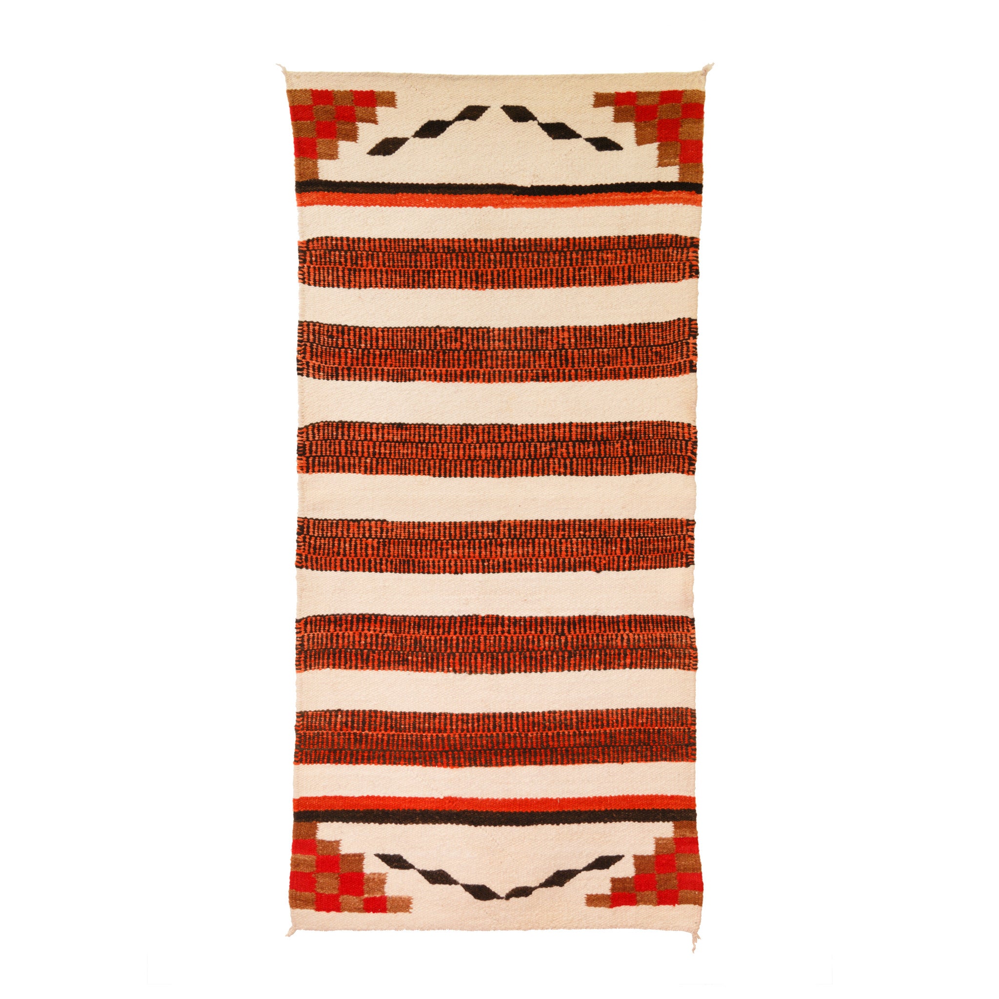 Navajo Double Saddle, Native, Weaving, Double Saddle Blanket