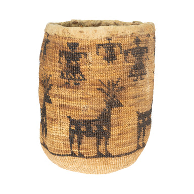 Wasco Sally Bag, Native, Basketry, Other