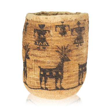 Wasco Sally Bag, Native, Basketry, Other