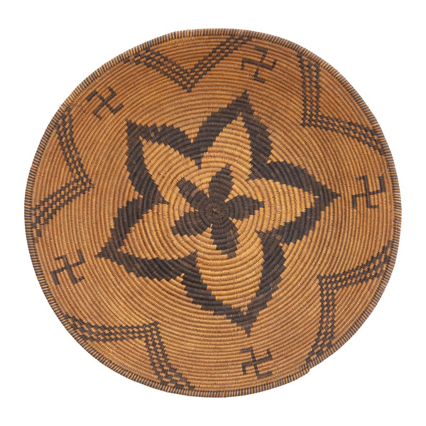 Apache Basketry Tray, Native, Basketry, Plate